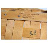 Longaberger Handwoven Basket with Lid