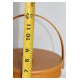 Longaberger Handwoven Basket with Lid