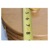 Longaberger Handwoven Basket with Lid