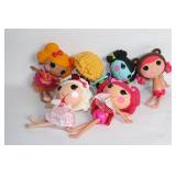 Set of 6 Lalaloopsy Dolls Assorted Characters