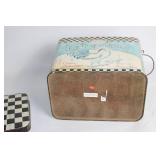 Vintage French Decor Le Coq en PÃ¢te Metal Tin Box