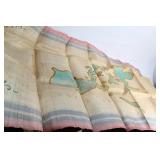 Vintage 1945 Philippines Silk Map Scarf