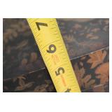 Set of 2 Decorative Floral Pattern Storage Boxes