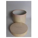 Set of 4 Decorative Floral Hat Boxes