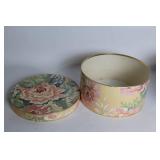 Set of 4 Decorative Floral Hat Boxes