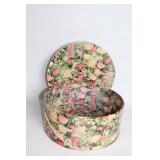 Set of 4 Decorative Floral Hat Boxes