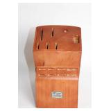 Chicago Cutlery Wooden Knife Block