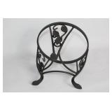Longaberger Metal Plant Stand with Leaf Design