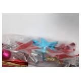 Assorted Holiday Decor Collection with Mini Tree and Ornaments