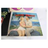 Collection of 6 Vintage Vinyl Records Including The Inspirations and South Pacific Soundtrack