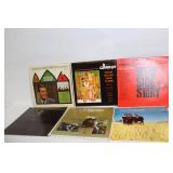 Collection of 6 Vintage Vinyl Records Featuring Classic Albums and Soundtracks