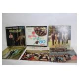 Collection of Vintage Vinyl Records Featuring Belafonte, Soundtracks, and More