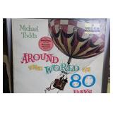 Collection of Vintage Vinyl Records Featuring Belafonte, Soundtracks, and More