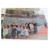 Collection of Vintage Vinyl Records Featuring Belafonte, Soundtracks, and More