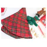 Collection of Holiday Ornaments and Decorations Including Coca-Cola and Ty Bears