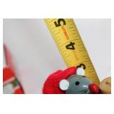 Dakin 1982 Wooden Christmas Ornaments Set of 3