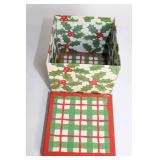 Set of 7 Holiday Decorative Storage Boxes