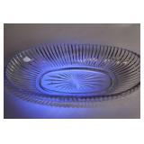 Collection of 12 Clear Glassware Items with Various Designs