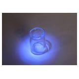 Collection of 12 Clear Glassware Items with Various Designs