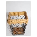 Set of Longaberger and Wicker Baskets
