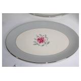 Vintage Rose Design Porcelain Dishware Set