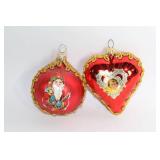 Vintage Glass Christmas Ornaments Collection