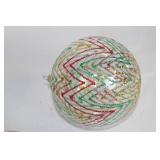 Set of 9 Assorted Glass Christmas Ornaments