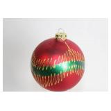 Set of 7 Assorted Vintage Glass Christmas Ornaments