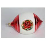 Collection of 8 Assorted Vintage Glass Christmas Ornaments