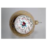 Collection of 8 Assorted Vintage Glass Christmas Ornaments