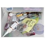 Plastic Craft Storage Drawer with Assorted Bead and Craft Supplies