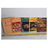 Collection of 20 Cookbooks by Martha Stewart and Betty Crocker