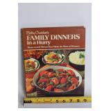 Collection of 20 Cookbooks by Martha Stewart and Betty Crocker