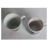 Set of 2 Ceramic Mugs: Burpee 125th Anniversary & I Love Lucy 50th Anniversary