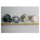Assorted Set of 4 Vintage Mugs and Cups