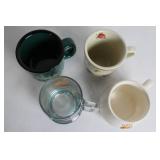 Assorted Set of 4 Vintage Mugs and Cups