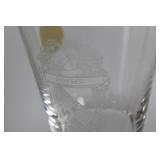 Set of Vintage Glass Serving Bowls and Dessert Plates