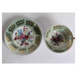 Set of 4 Vintage Floral Teacup and Saucer Sets