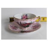 Set of 4 Vintage Floral Teacup and Saucer Sets
