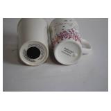 Set of 2 Ceramic Travel Mugs - Starbucks and Mary Kay Designs