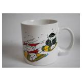 Collection of 8 Assorted Character and Themed Ceramic Mugs