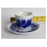 Set of 3 Assorted Bone China Teacup and Saucer Sets