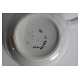 Set of 3 Assorted Bone China Teacup and Saucer Sets