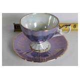 Set of 3 Assorted Bone China Teacup and Saucer Sets