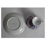 Set of 3 Assorted Bone China Teacup and Saucer Sets