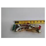 Vintage Holiday Collection with Santa Bear Cookie Jar and Christmas Decorations