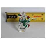 Vintage Holiday Collection with Santa Bear Cookie Jar and Christmas Decorations