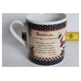 Vintage Holiday Collection with Santa Bear Cookie Jar and Christmas Decorations