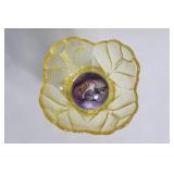 Lot of 4 Decorative Glass and Metal Candle Holders