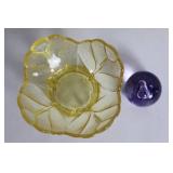 Lot of 4 Decorative Glass and Metal Candle Holders